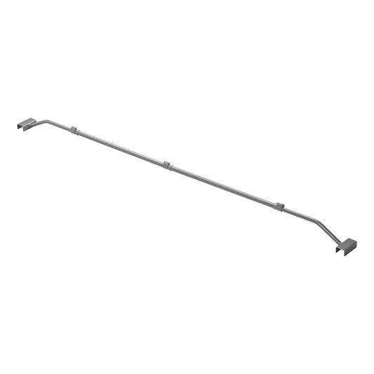 Flachplanenbügel Stahl verstellbar 141-208cm für PKW Anhänger