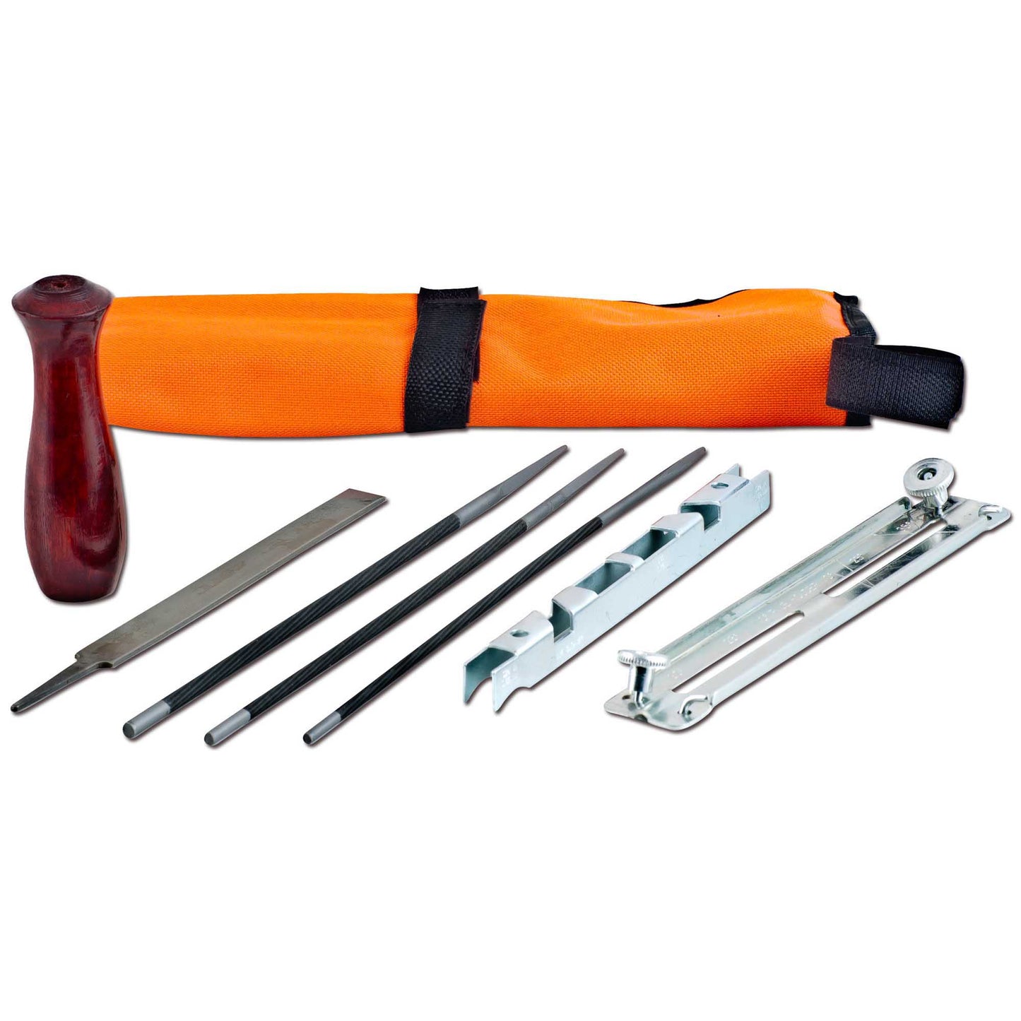 Sharpening set for chainsaws 8-piece