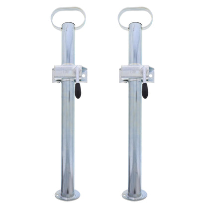 Trailer SET No.2 HD (1 jockey wheel, 2 wedges [WHITE], 2 supports, 3 clamp holders)