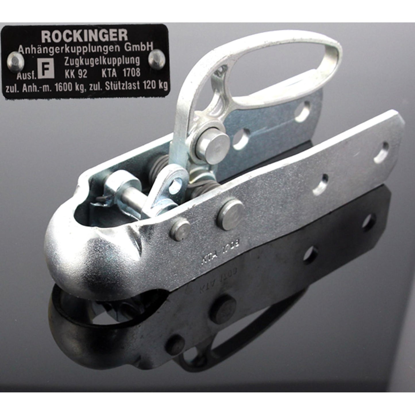 Rockinger KK92F Zugmaul 4-Kant 60mm 1600KG