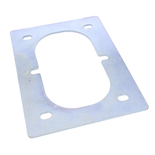 Counter plate for double lashing tray