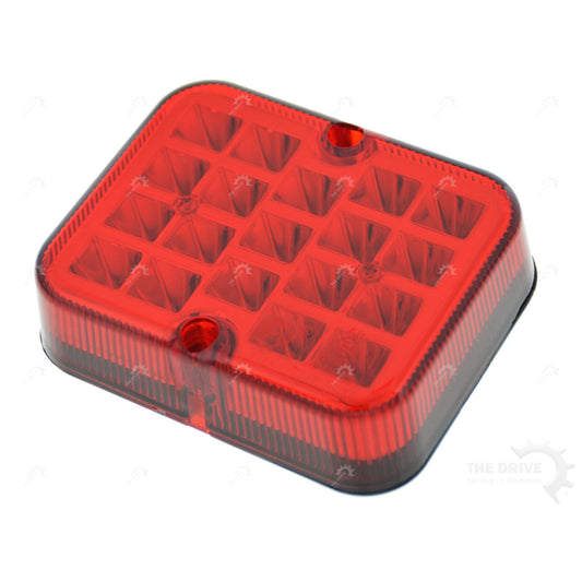 rear fog light 100x81mm 19LED