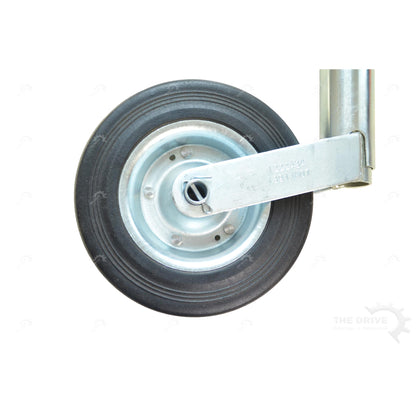 AL-KO jockey wheel Compact 150 kg steel rim, solid rubber with clamp holder