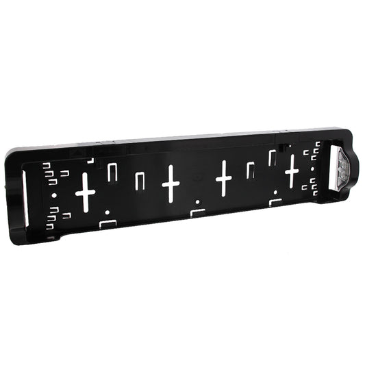 Aspöck license plate holder with 2x LED license plate light 36-3769-007