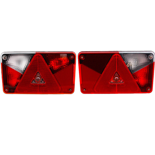 Aspöck set Multipoint 5 V re with RFS / li with NSL rear lights