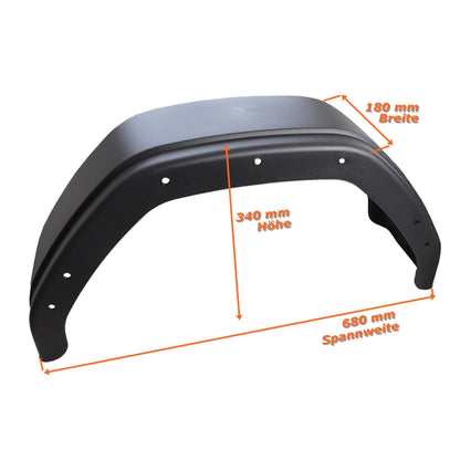 Fender plastic W180xS680xH340mm