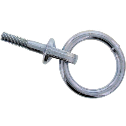 Eye bolt, galvanized, M10 x 45 mm, with ring, Ø 50 mm x 10 mm