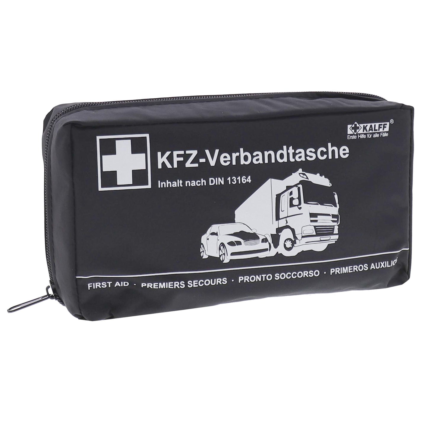 KFZ-Verbandtasche Schwarz DIN 13164-2022