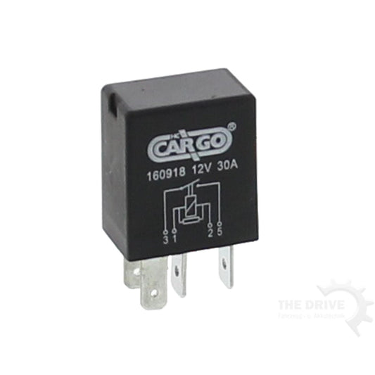 Working current relay 4-pole, Mini12V 25A