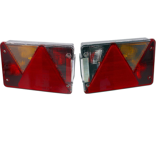 Aspöck set Multipoint 4 IV right with RFS / left with NSL rear lights