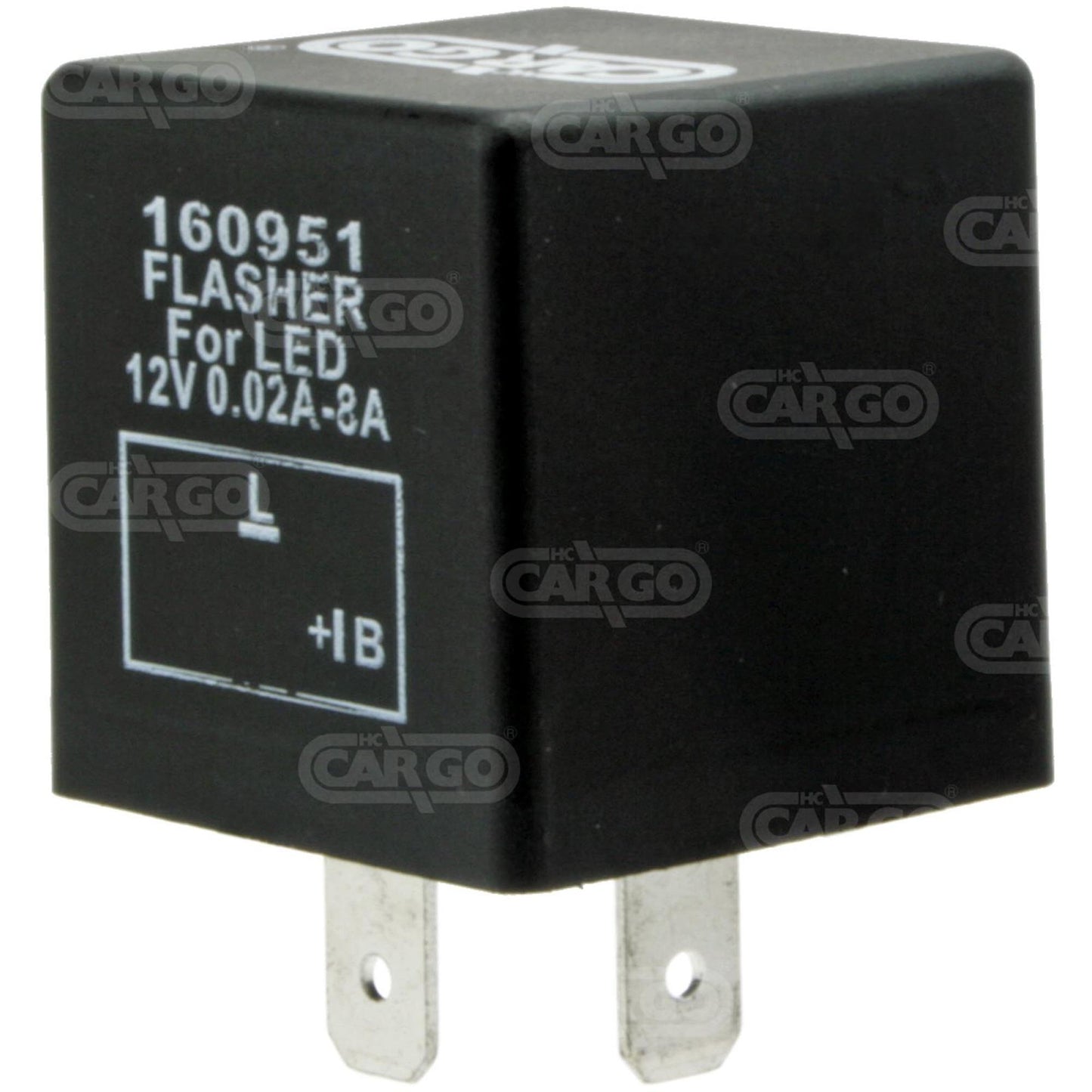 LED flasher 12V 2-pin - 0.02-8A - 0.1-150W LB