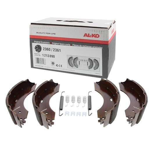 AL-KO brake shoe set 1213890 for 2360/2361 230x60mm