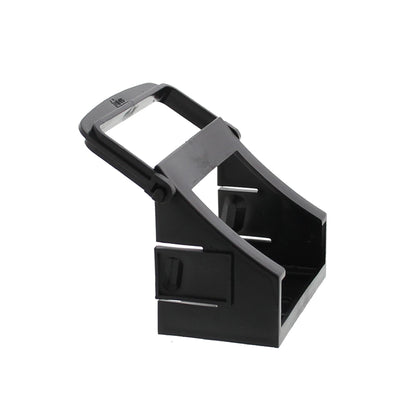 Tripus chock holder black version with bracket