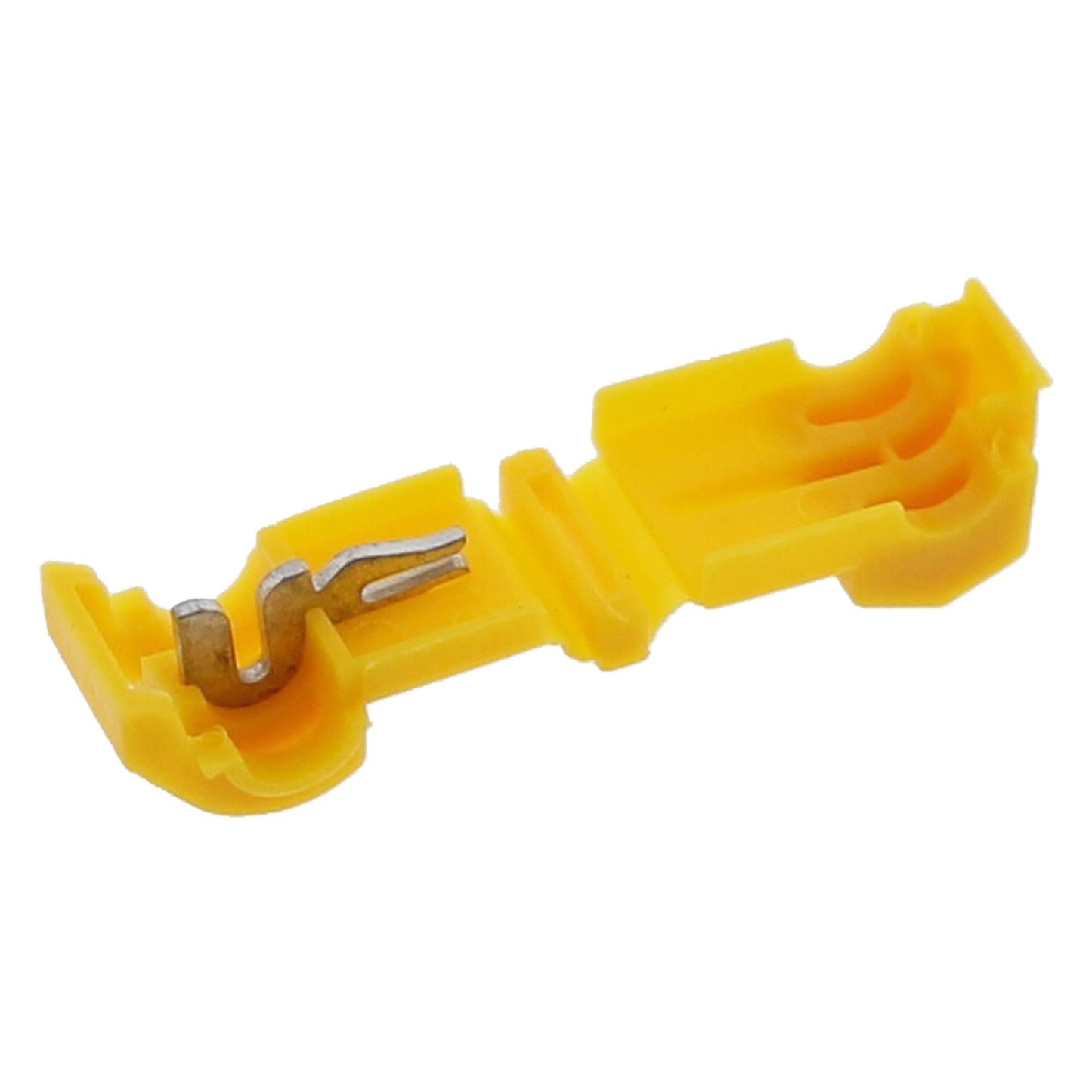 100x branch connector for cable lugs yellow 4-6mm²