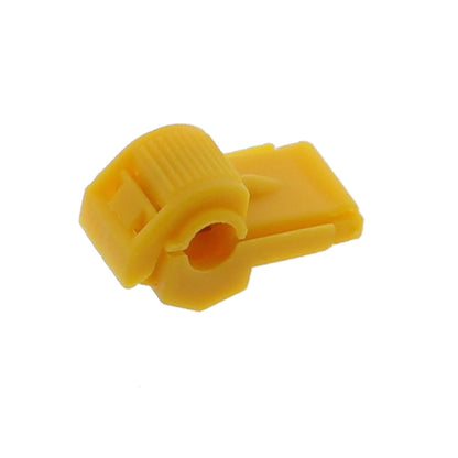 100x branch connector for cable lugs yellow 4-6mm²