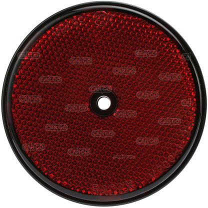 Reflector RED Ø 85mm for screwing