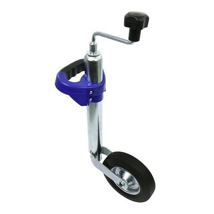 Maneuvering handle for jockey wheel 48mm