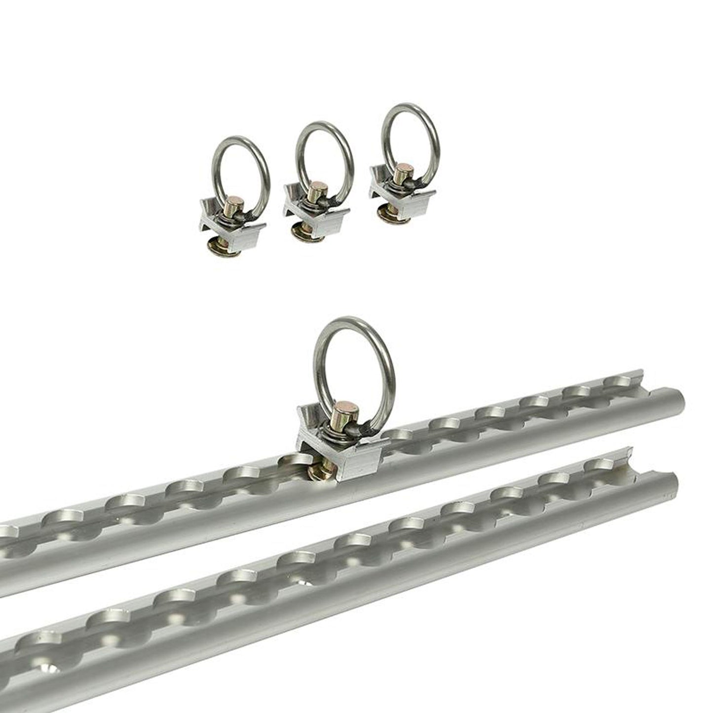 Lashing rail set 2x60cm 6 pieces