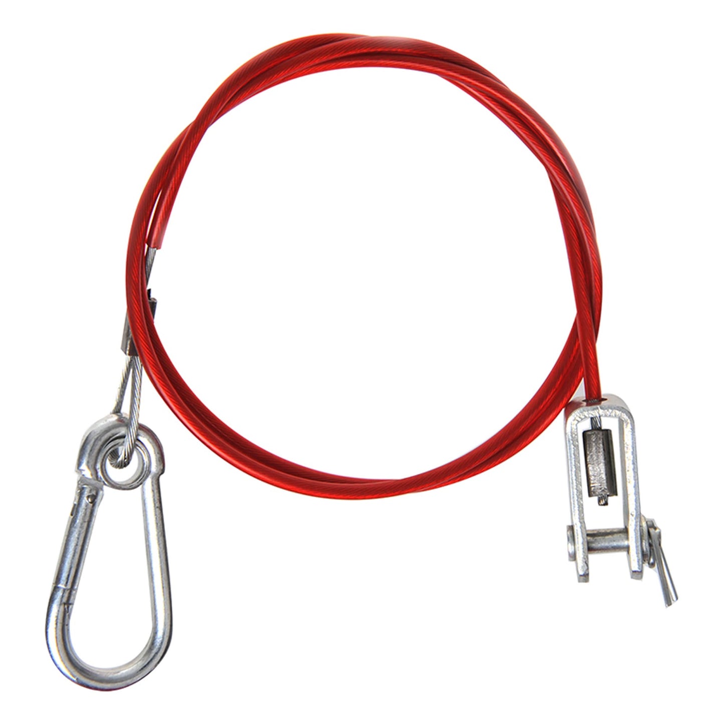 Breakaway rope for trailer 1000mm with fork head