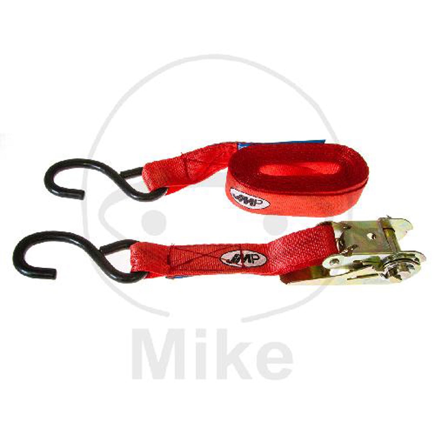 Lashing strap 25 mm 5 meter JMP with ratchet and S-hook