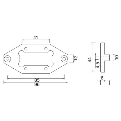 Flexipoint mounting plate 15-5316-007