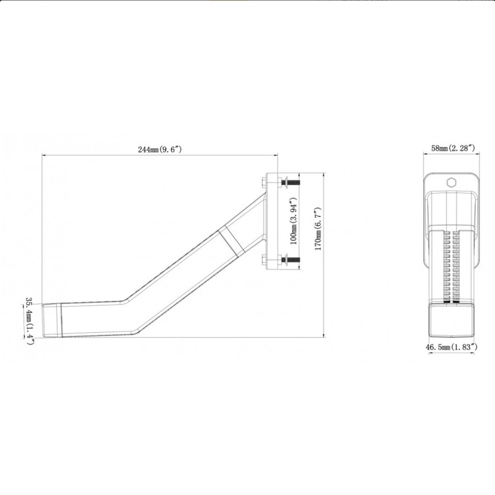 LED Anhänger Seitenbeleuchtung rechts 12 - 24Volt - TMN - shop.de