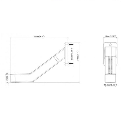 LED Anhänger Seitenbeleuchtung rechts 12 - 24Volt - TMN - shop.de