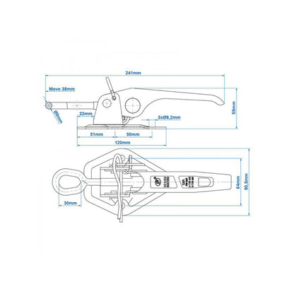 eccentric lock SPP ZB-03A 