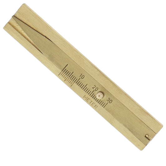 Tire tread depth gauge brass 0-30mm