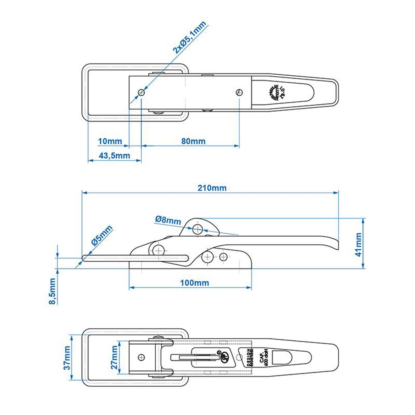 SPP Spannverschluss Set ZB-01 / Z-01