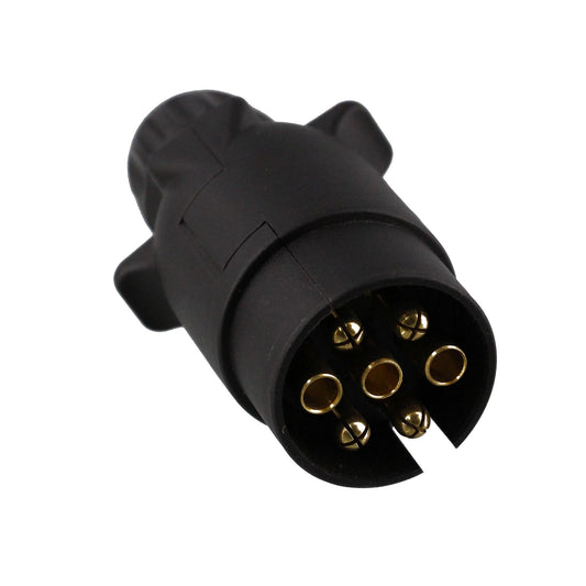 7-pin trailer connector plastic 12V thread