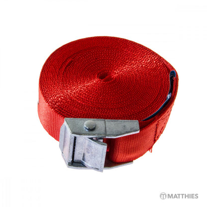 Lashing strap 25mm 5 meters JMP with clamp lock