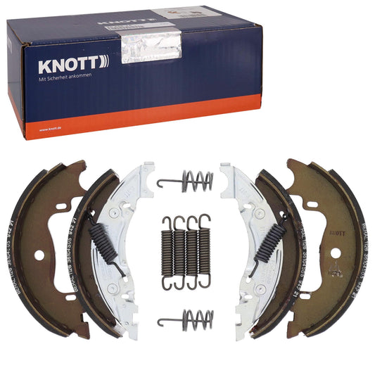 Brake shoe set Knott 160x35mm 16-1365