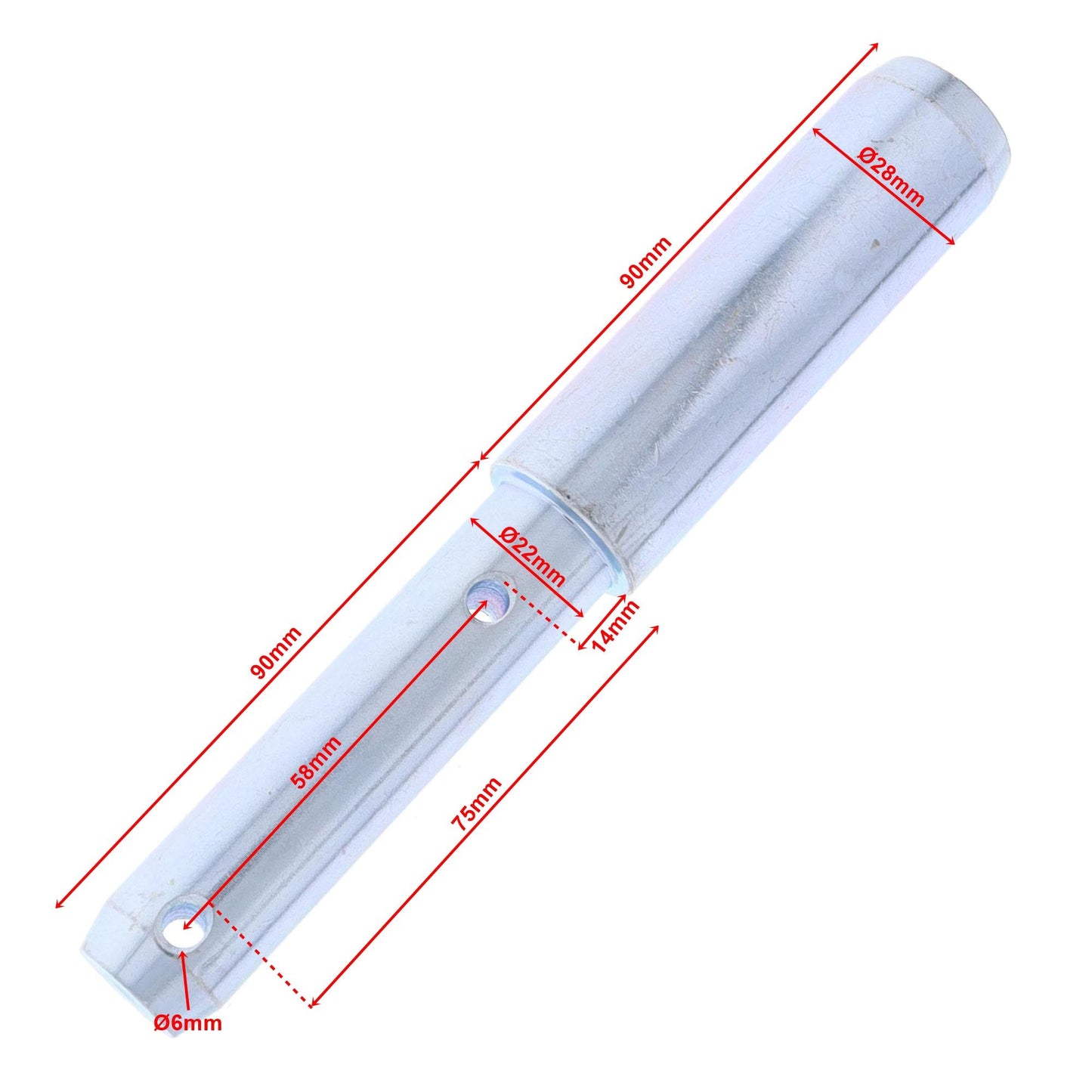 Unterlenker Stufenbolzen Kat.1 - Kat.2 l.180mm - TMN - shop.de